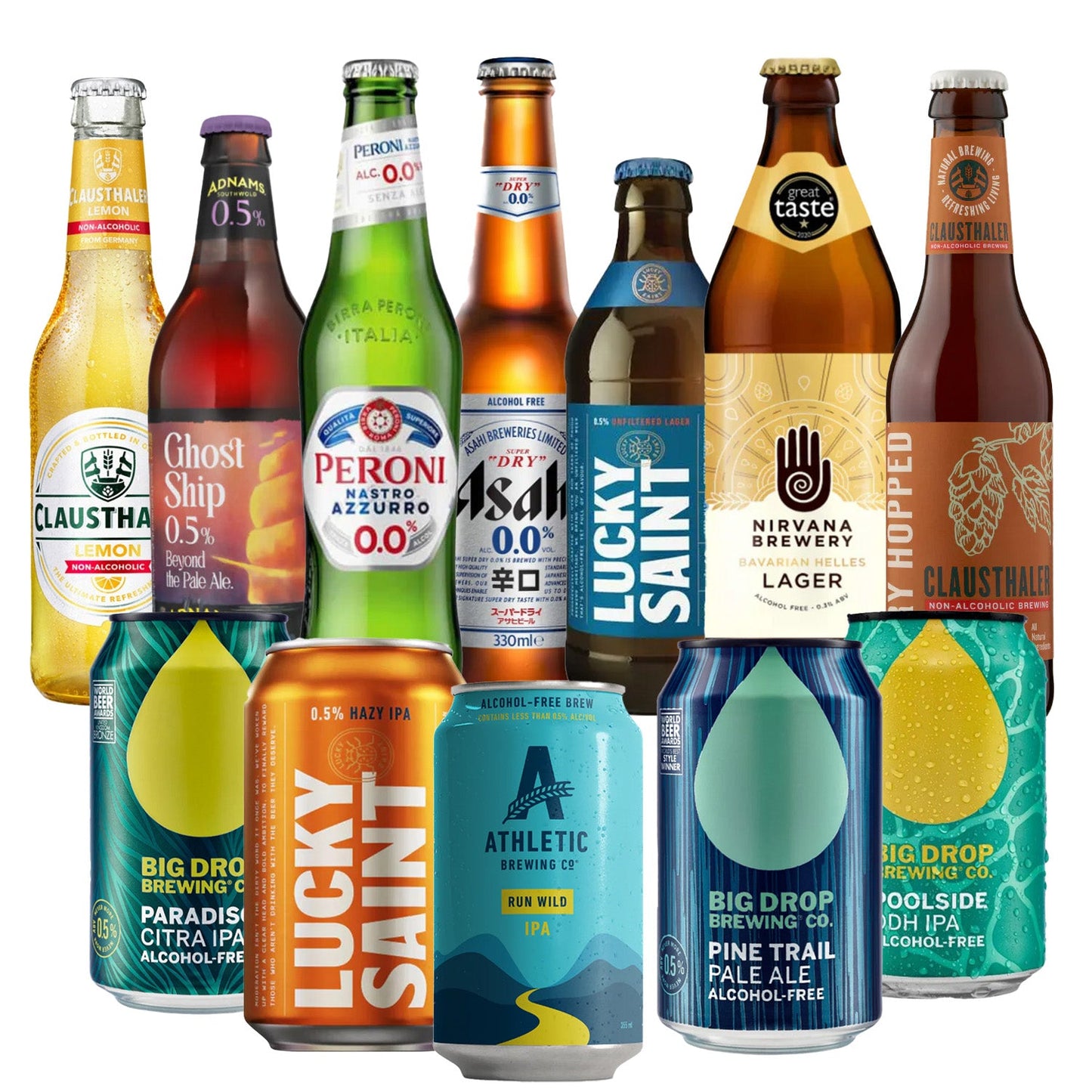 2024 World Alcohol-Free Award Winners 2024 - Non Alcoholic Mixed Case