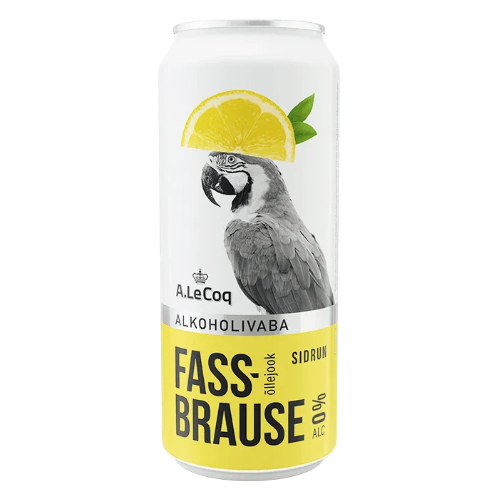 A. Le Coq Fassbrause Lemon - Alcohol Free Lemon Radler