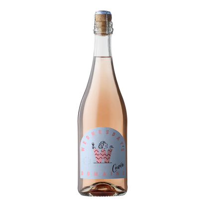 Wednesday's Domaine Rose Cuvee - Alcohol Free Sparkling Rose Wine