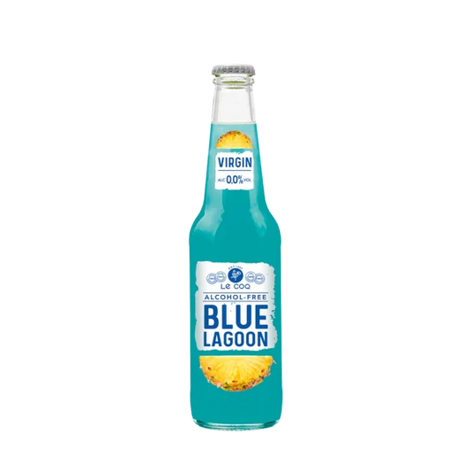 Virgin Cocktails Blue Lagoon - Alcohol Free Blue Lagoon Mocktail