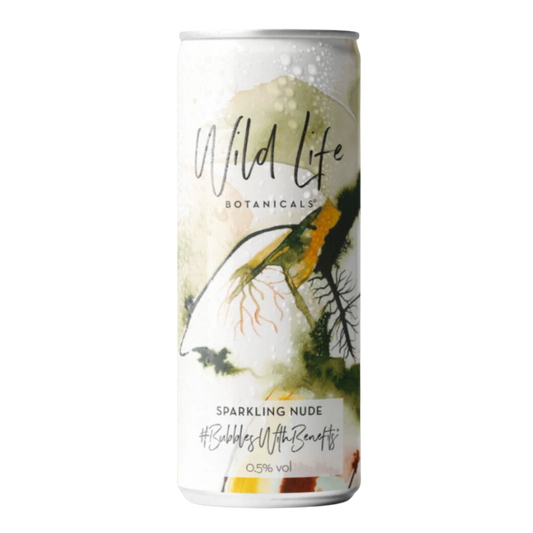 Wild Life Botanicals Nude - Non Alcoholic Sparkling White Wine (Can)