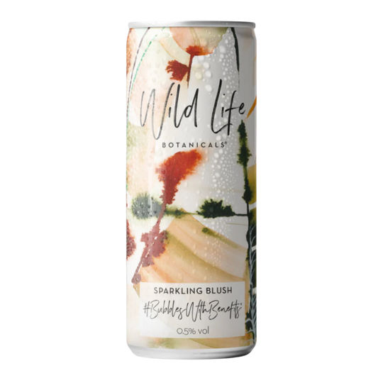 Wild Life Botanicals Blush - Non Alcoholic Sparkling Rose Wine (Can)