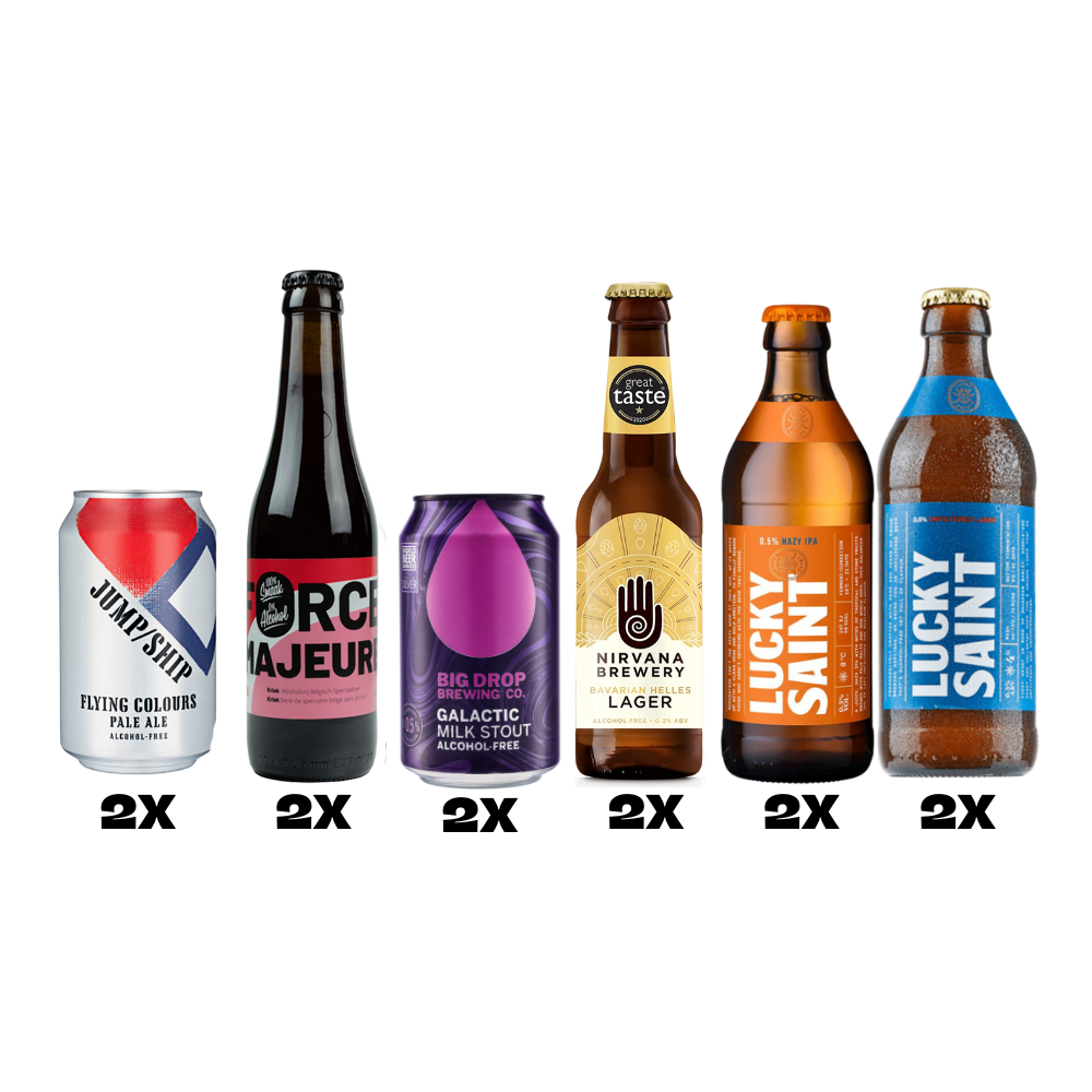 World Alcohol-Free Award Winners 2024 - 2025 - Non Alcoholic Mixed Case