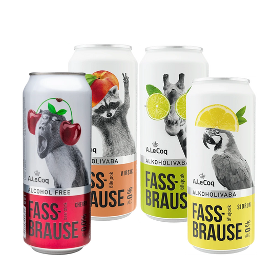 A. Le Coq Fassbrause Alcohol Free Mixed Case