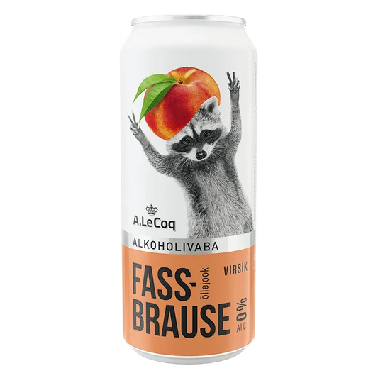 A. Le Coq Fassbrause Peach - Alcohol Free Peach Radler