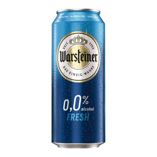 Warsteiner Fresh 0.0% - Premium German Alcohol Free Pilsner